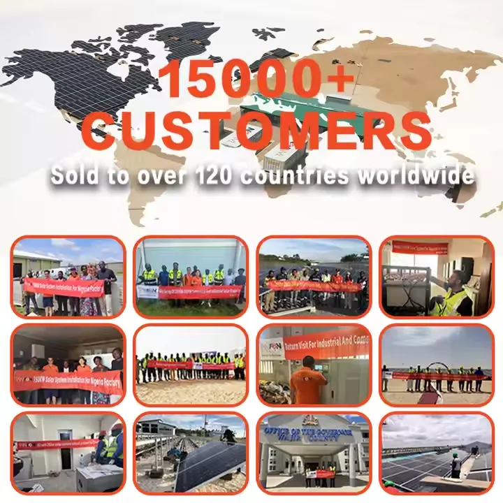 Hybrid 40kW 80kW Solar Energy Storage System On-Grid Off-Grid Capabilities Full Set for Industry Industrial Commercial Storage