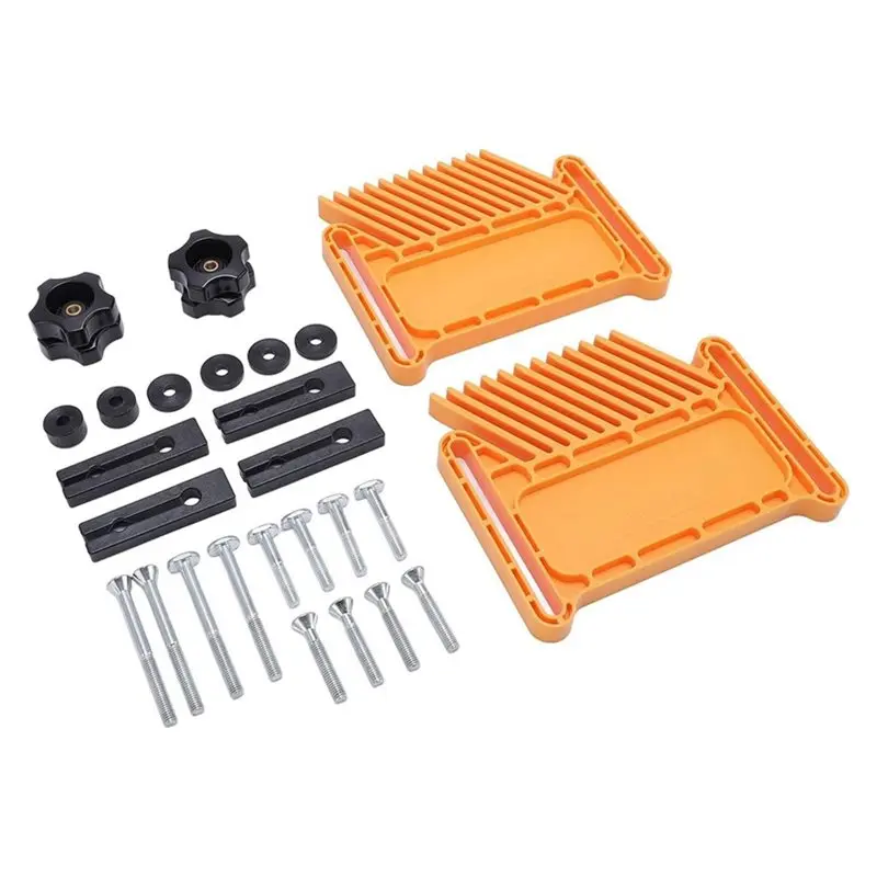 [NEWA76K!】 Featherboard 2 Pcs For Table Saw, Abs Nylon Stability Woodworking Tools Easy Installation