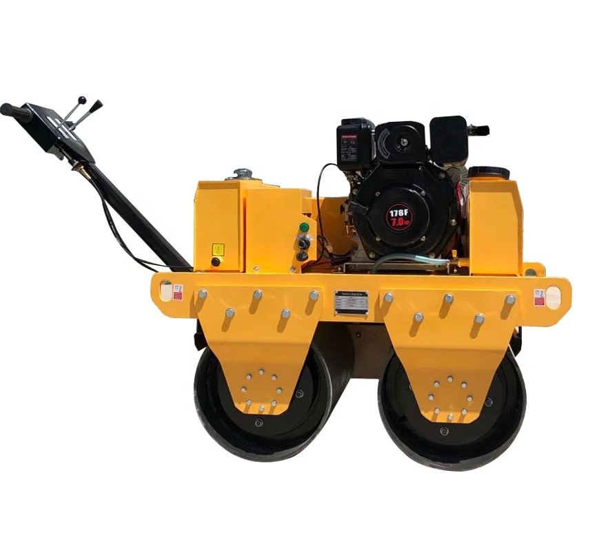 Road Roller Vibratory Roller with Diesel Engine 7HP