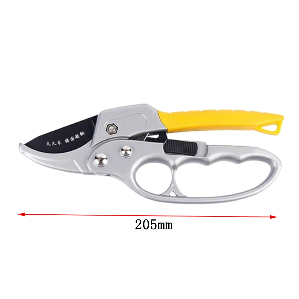 Garden Pruning Shears High Carbon Steel Gardening Plant Scissor Branch Pruner Trimmer Tool  Sections Garden Cut Tool