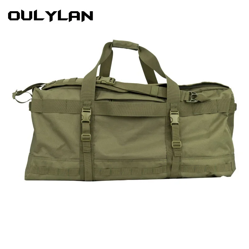 

Oulylan106L Super Capacity Backpack Military Tactical Luggage Bag Nylon Waterproof Shoulder Travel Outdoor Camping s