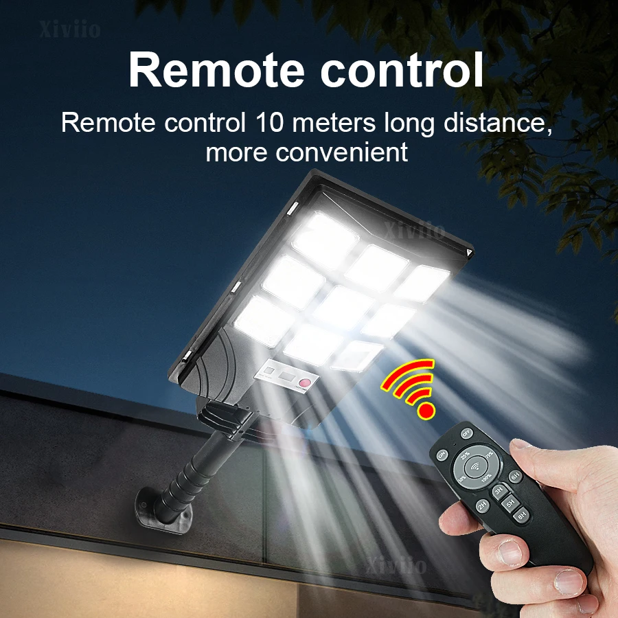 Neue Starke Helle LED Solar Lampe 5500000LM Outdoor Solar Licht Außen Solar Lampen Motion Sensor Solar Garten Straße Lampe