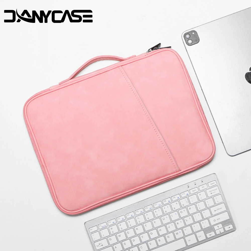 

PU sheepskin leather fabric Tablet Sleeve Bag For iPad Pro 12.9 11 13 2025 Case iPad 10th Generation For Xiaomi Cover Bag Pouch