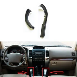 For Toyota Land Cruiser 120 Prado FJ120 2003 -2009 Wooden Color Interior Front Center Control Trim Car Styling Accessories