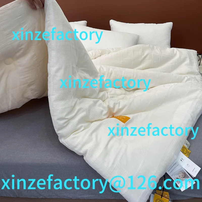 

Customizable Washed & Dyed Cotton Organic Soybean Skin-friendly Winter Quilt Core Soft and Breathable Quilt