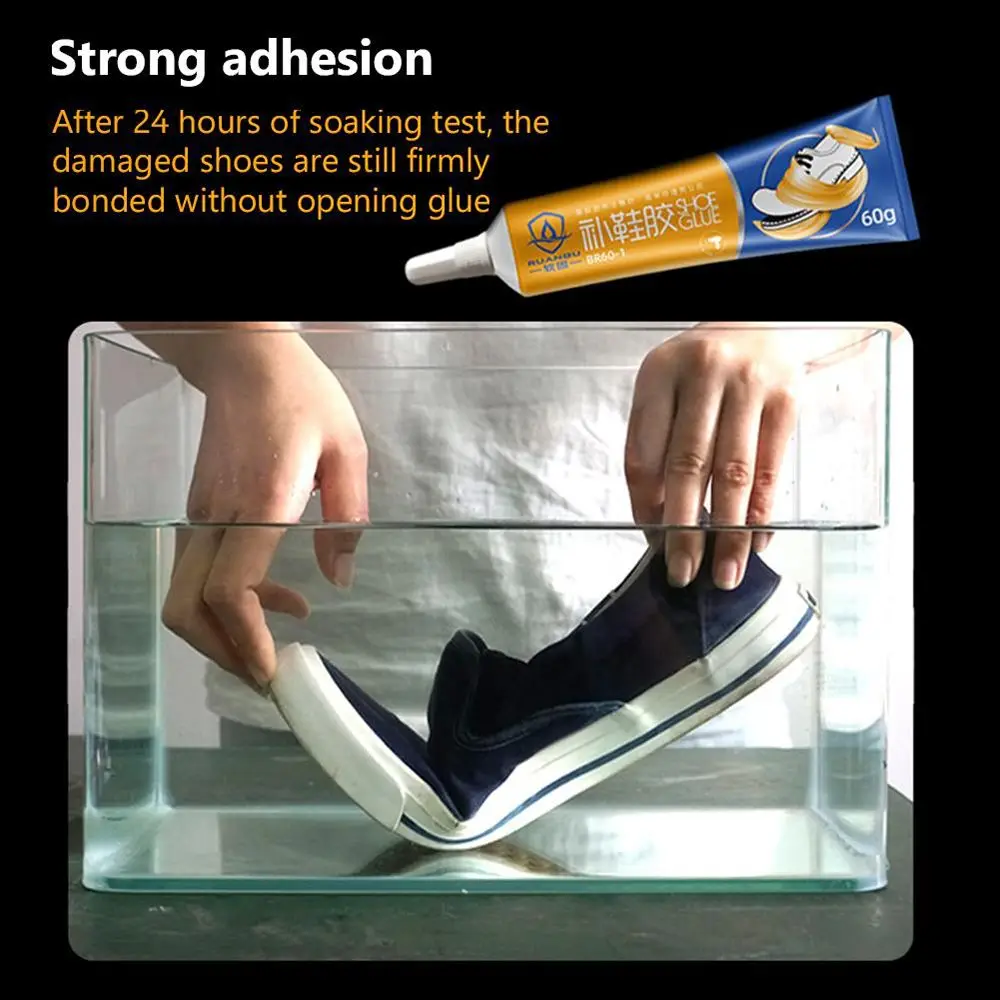 10/60ML Quick Fix Waterproof Multi-function Portable Shoe Glue Powerful Adhesives Repair Paste Adhesive Glue