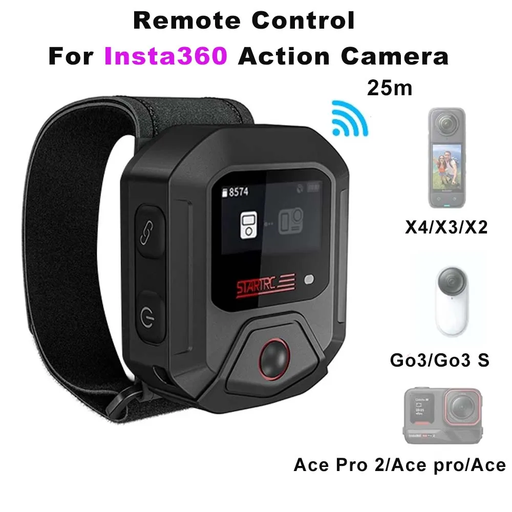 �y�Z�[�����zSTARTRC GPS Bluetooth�����[�g�R���g���[�� ���C�����X�r���v�R���g���[���[ Insta360 X5 X4 X3 Ace Pro 2 Go3S �J�����A�N�Z�T���[�p