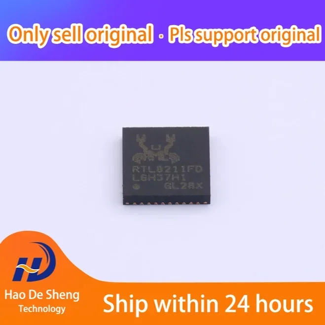 

10 шт./лот RTL8211FD-VX-CG QFN-40 новый оригинальный в наличии
