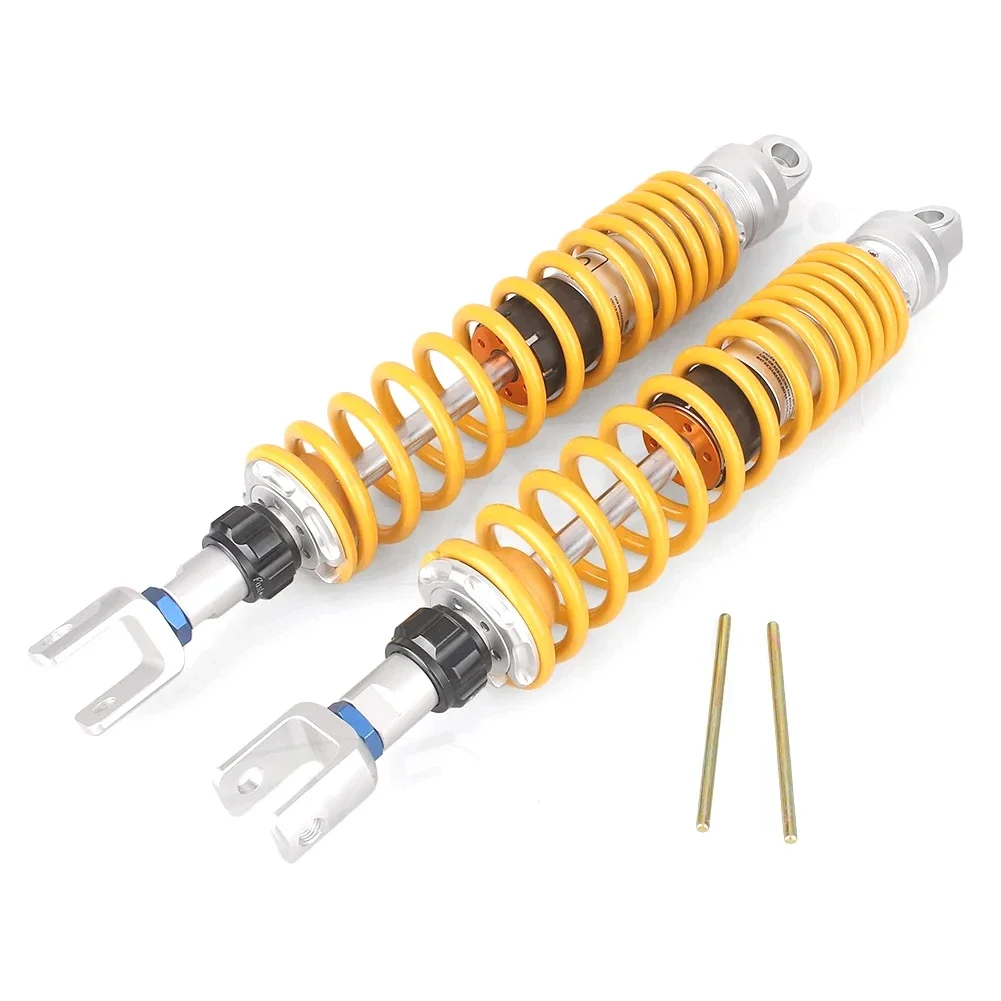 430mm Motorcycle 1Pair Rear Clevis Shock Absorbers Suspension for Honda Silver Wing 600 2002 2003 2004 2005 2006 2007 - view 3