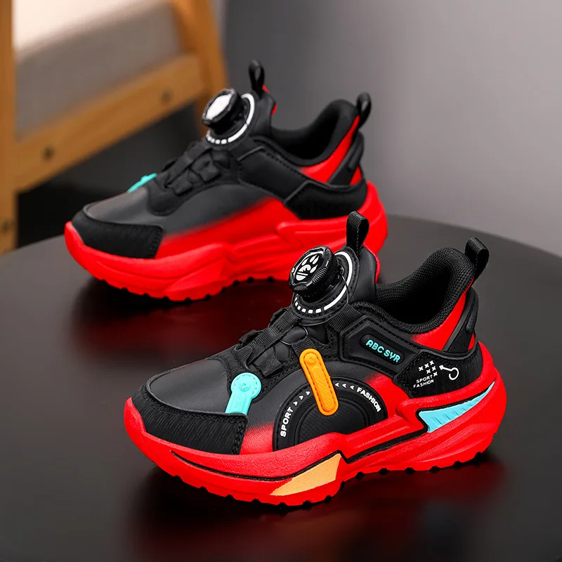 أحذية الجري للأطفال أحذية رياضية قابلة للتنفس في الهواء الطلق للأولاد والبنات أحذية مشي كاجوال برباط أحذية رياضية خفيفة الوزن