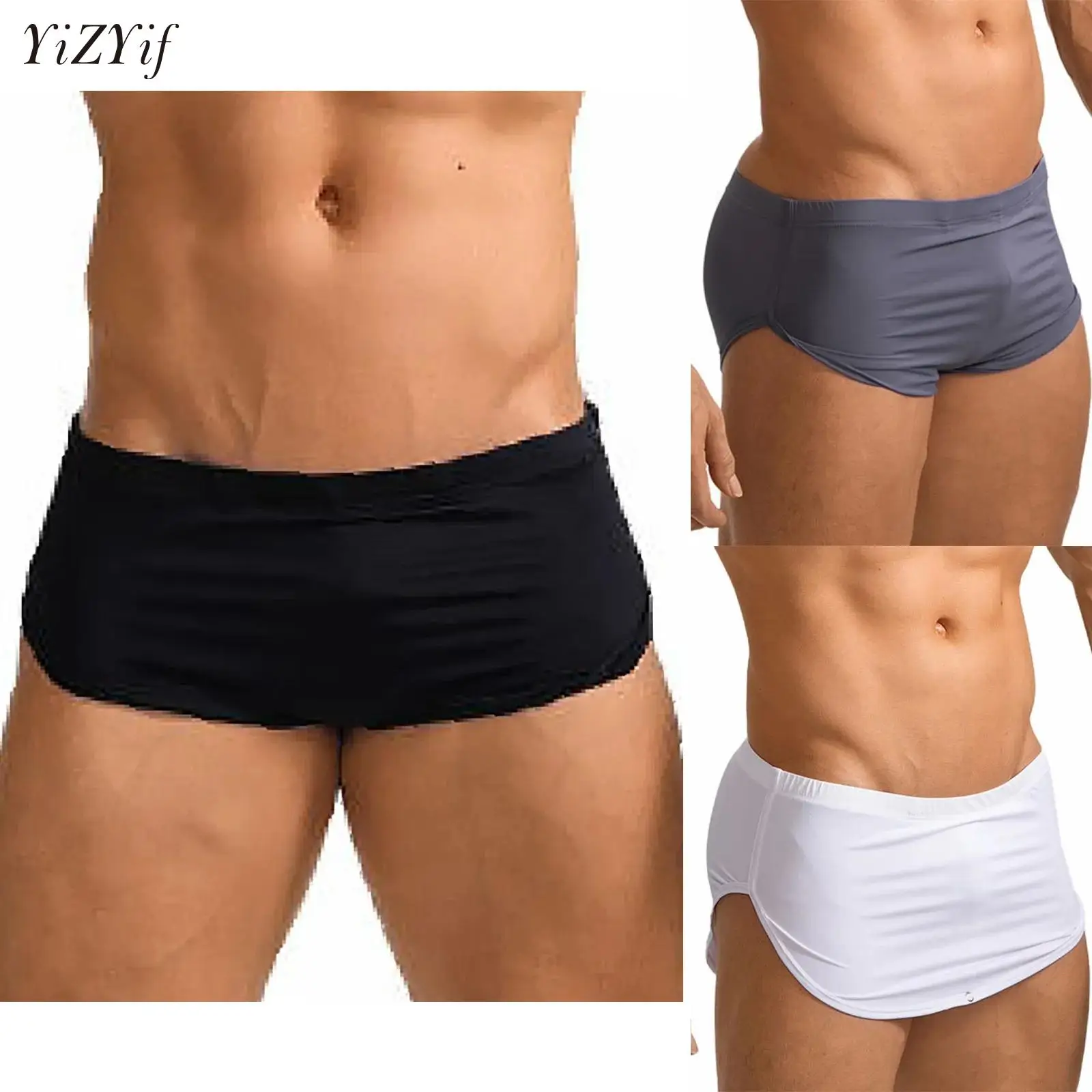 Men Mini Sport Casual Home Wear Short Quick-Drying Athletic Gym Workout Shorts for Cycling Running Summer Sport Pants Swimwear