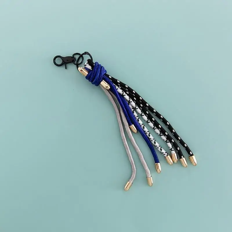 39BD Mehrzweck-Seil-Schlüsselanhänger, stilvoller Seil-Schlüsselanhänger, modischer Schlüsselschmuck, Schlüsselhalter, geeignet – Detail 4