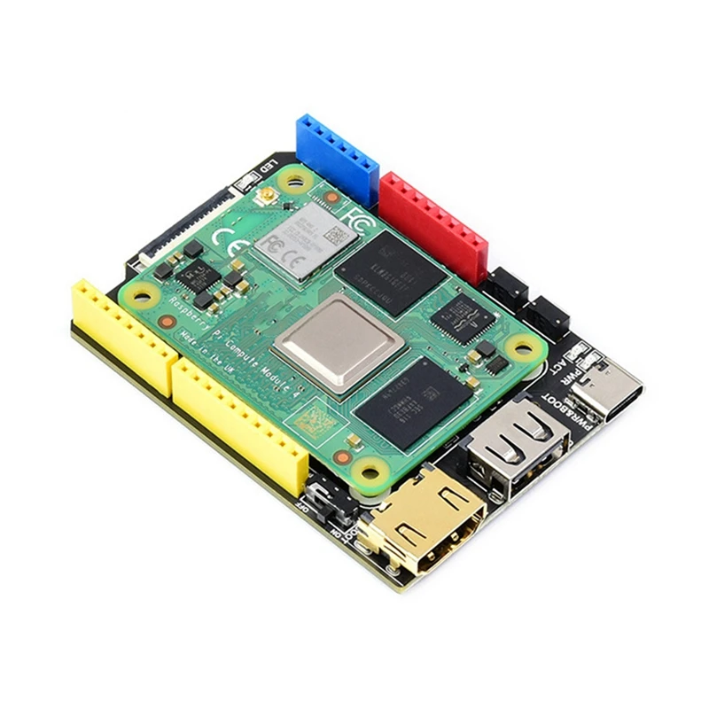 Waveshare Black Expanding Board For Raspberry Pi Duino Base -Compatible USB M.2 Interface Supporting For Arduino Ecology