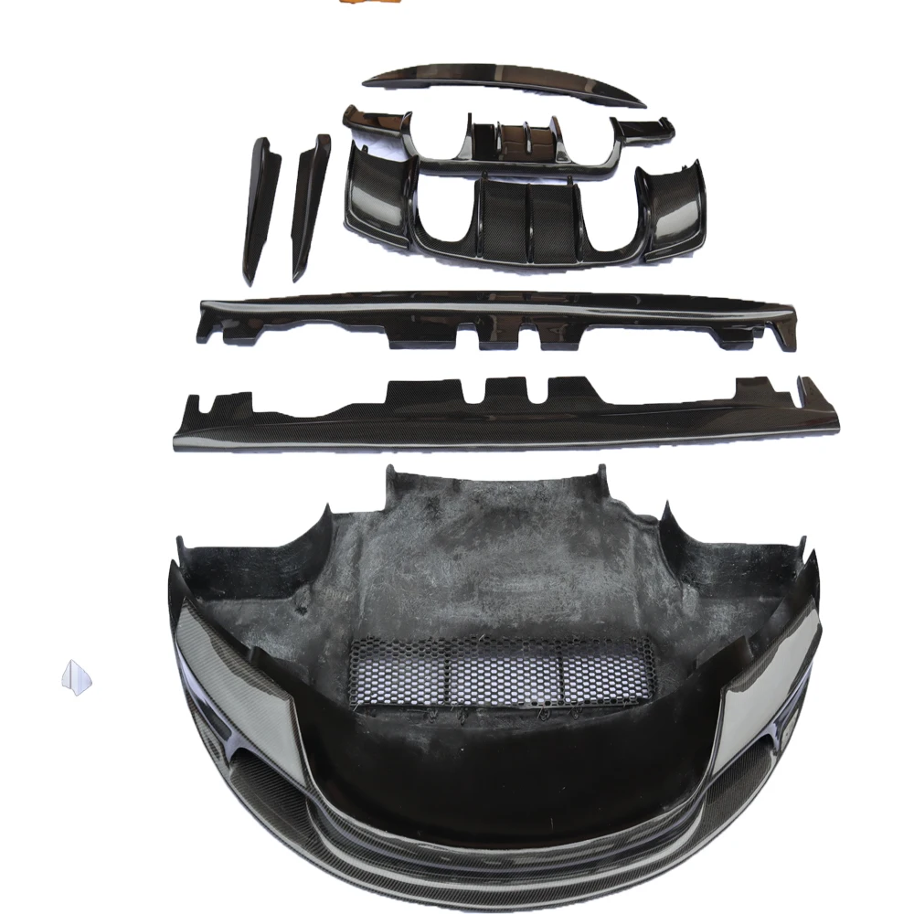 

E92/E93 M3 Carbon Fiber GTS-V Style Front Lip & Rear Diffuser Spoiler – Aerodynamic Upgrade & Sporty Exterior Transformation