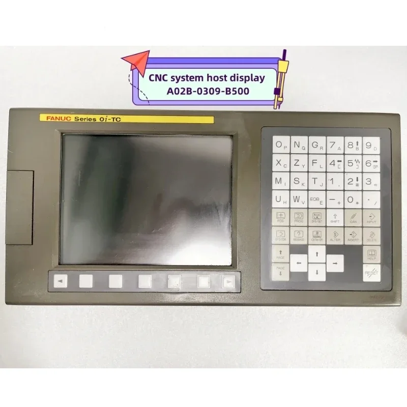 100% Original Fanuc CNC Machine Fanuc Spindle Controlhost Display Panel Keyboard A02B-0309-B500 for Cnc Fanuc Machines
