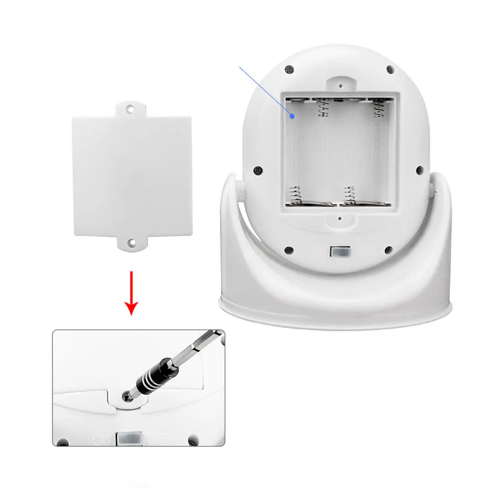 

Motion Nightlight 180 Degree Automatic Off Dark Activated Corridor Garden Motion Sensor Nightlight Powered
