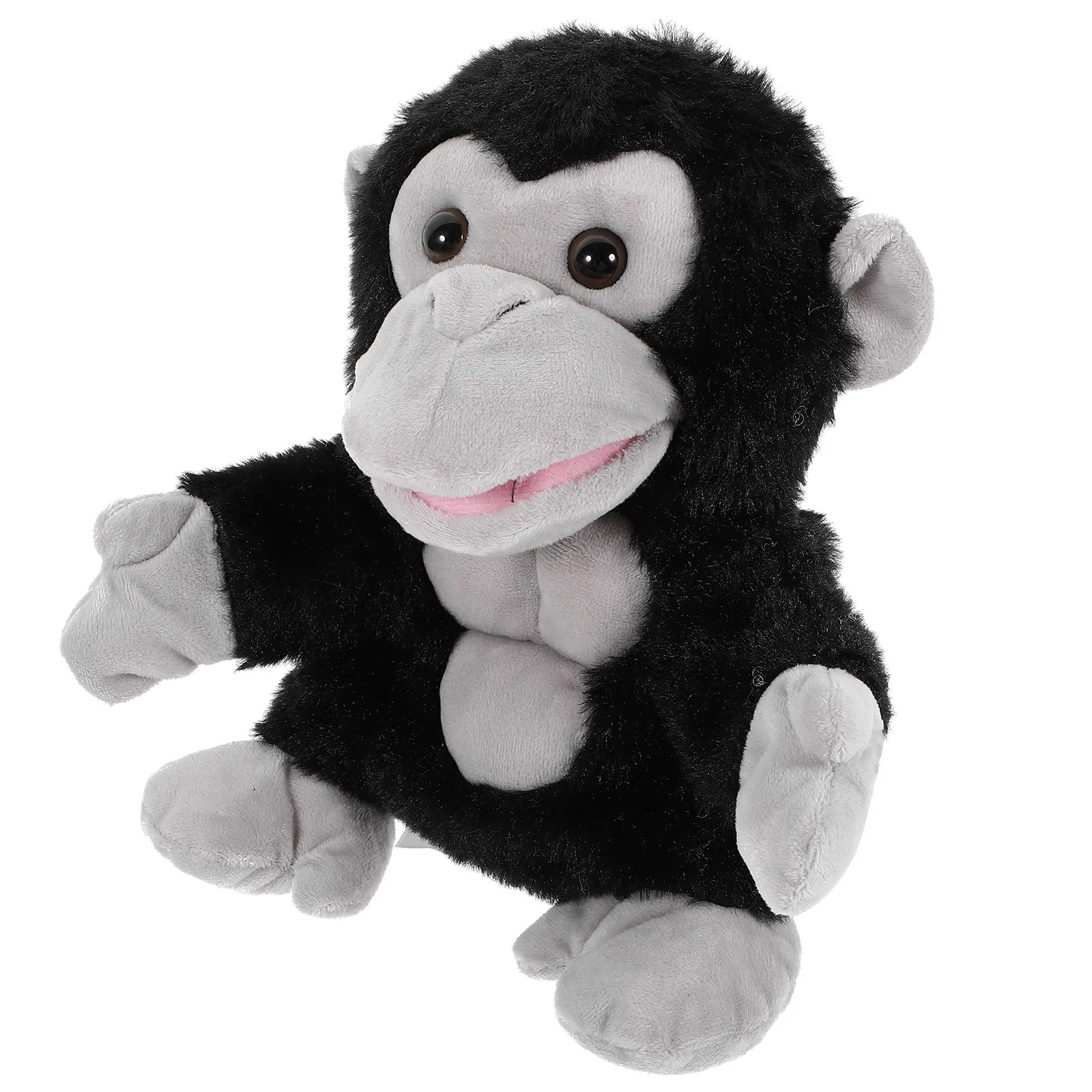 

Gorilla Hand Puppet Soft Stuffed Animal Interactive Storytelling Educational Puppet for Kids Toddlers Imaginative Play