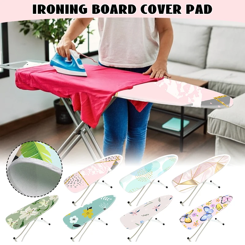 140x50cm Digital Printing Ironing Board Cover Heat Insulation High Temperature Resistance Cloth FitMost Sizes Anti-Ironing Board