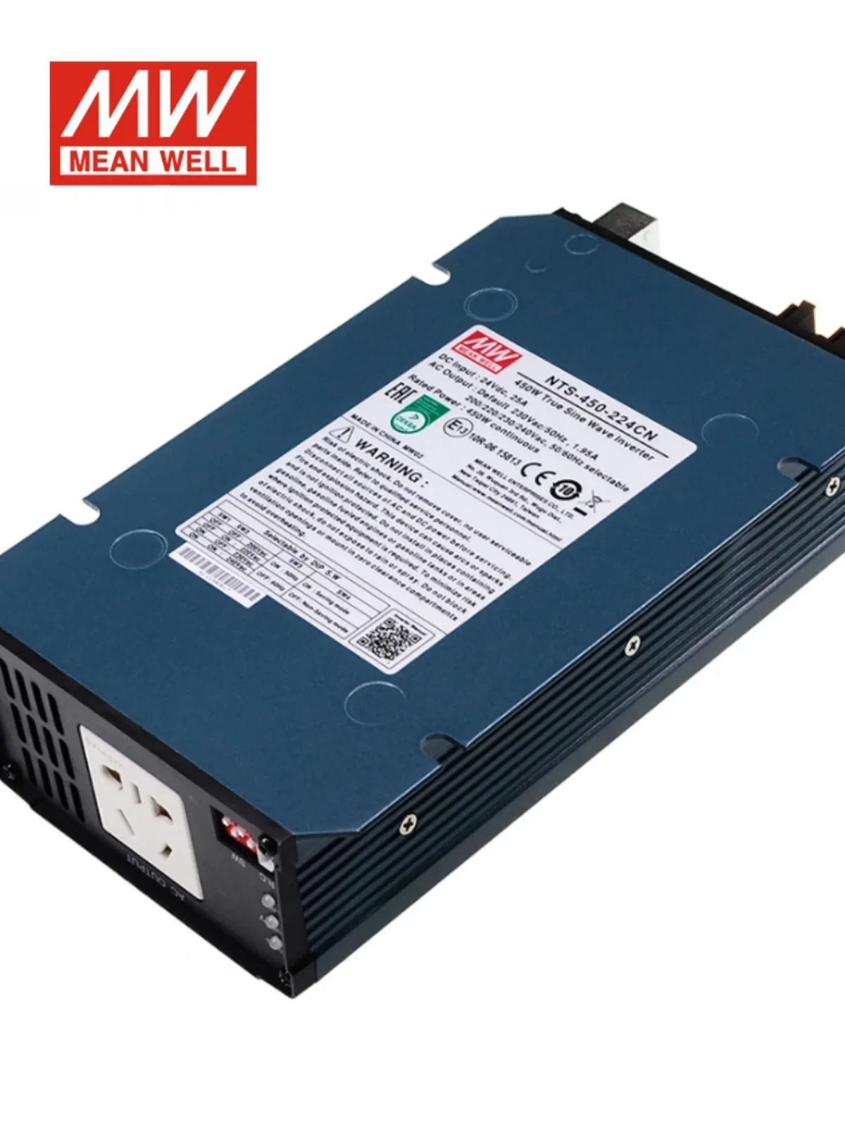 NTS Mingwei Power Supply 450W Sine Wave CN/UN/EU Inverter 212/224/248 12V24V48 To 220