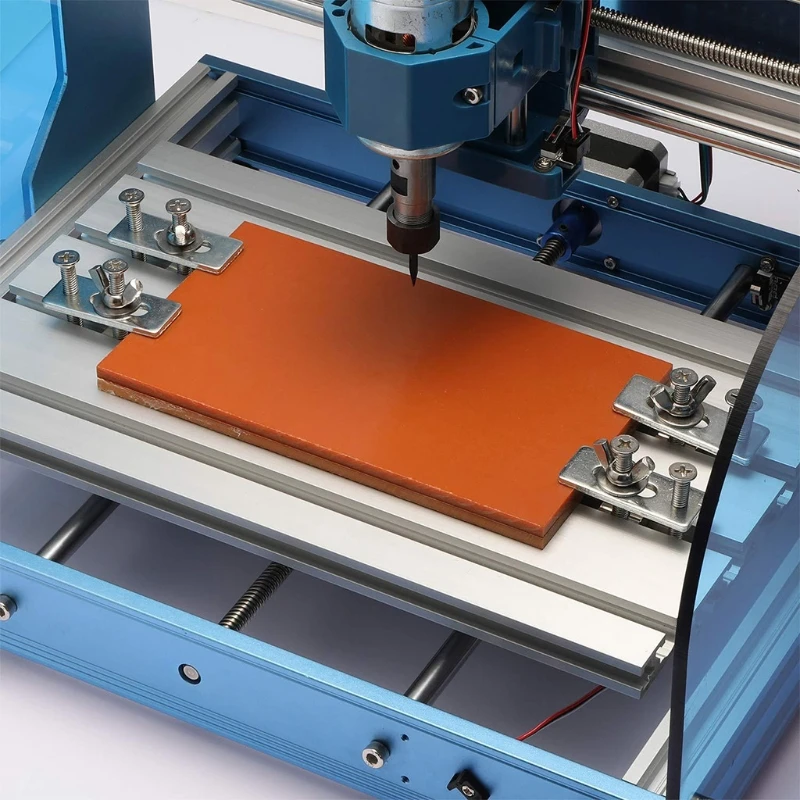 F92C Professional M6 4 Piezas Sostenga a abrazaderas T-Track Bloques sujeción para grabar para grabar