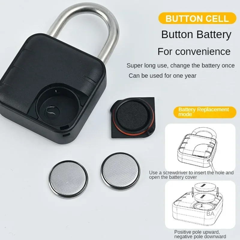 Imagem -04 - Cadeado de Impressão Digital Impermeável Tuya Bluetooth Smart Lock Senha Temporária e Desbloqueio Remoto Ip67