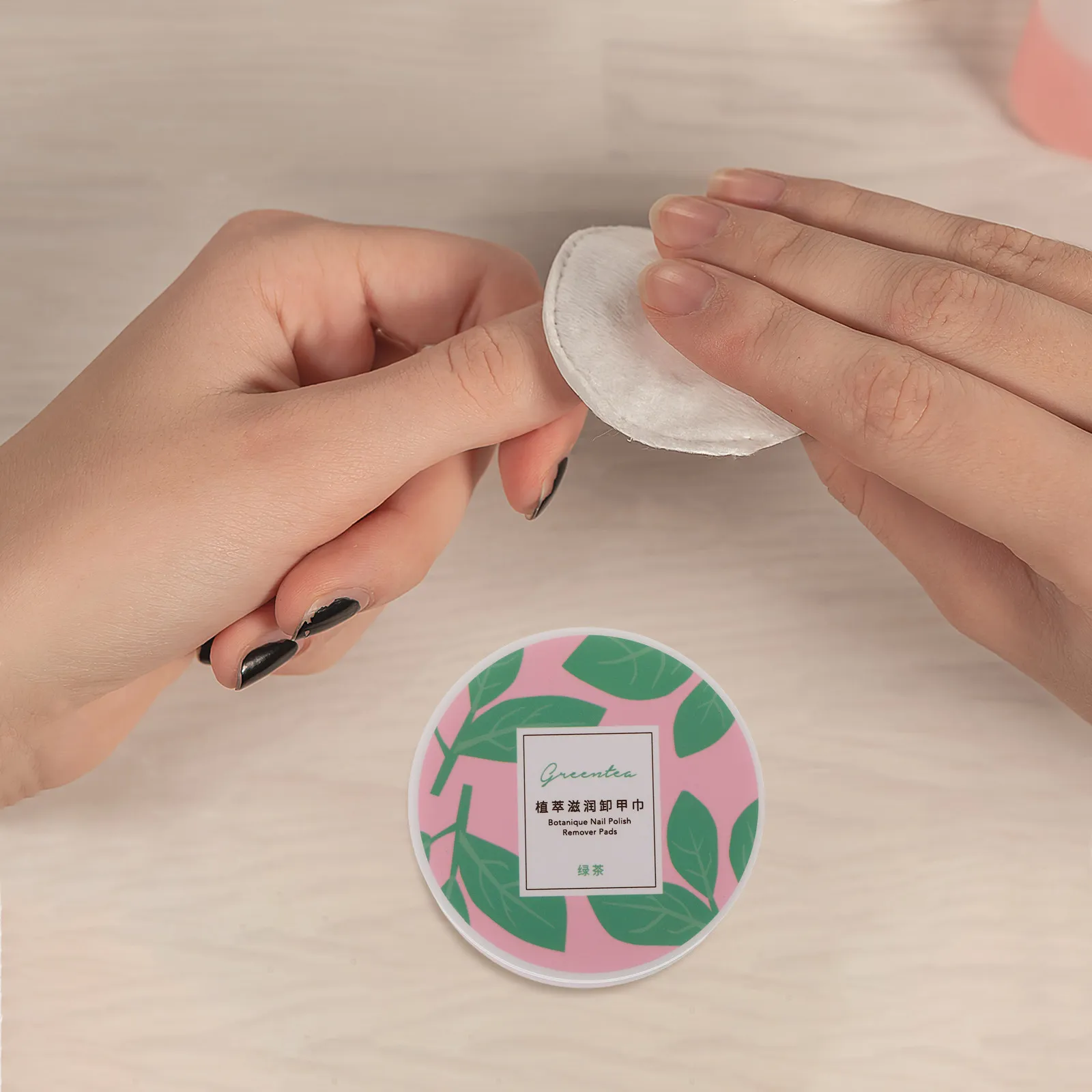 Free Polish Remover Butter Nail Scrubbers Wipes for Nails Fingernail Pads