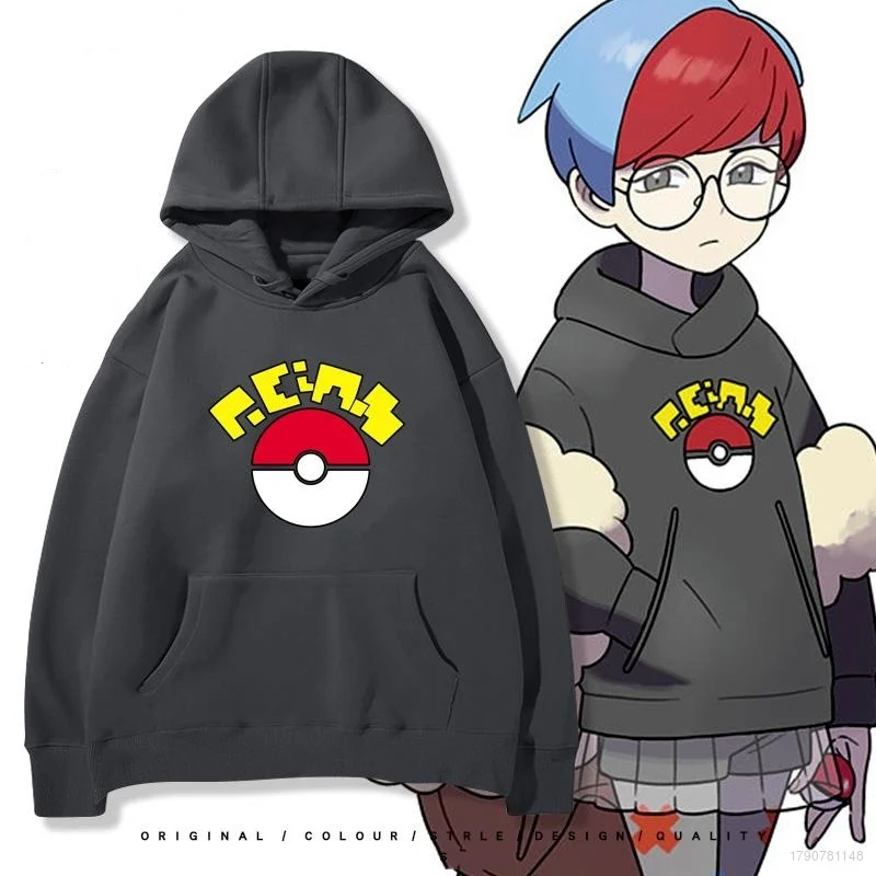 2026 Clu Pocket Monsters Penny Hoodie Anime Sportswear Unisex Long Sleeve Top Comfortable Hoodie