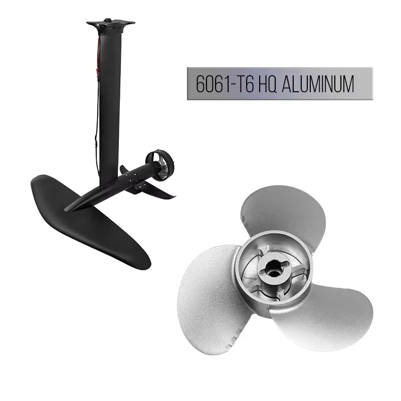 Custom 6061-T6 Aluminum Electric Watercraft Surfboard Hydrofoil Foil Underwater Motor Jet Efoil Propeller