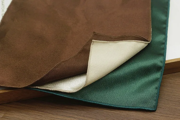 New 23CM Solid White Black Brown Pocket Square Women Casual Pink Handkerchief Groom Wedding Party Shirt Accessories Luxury Hanky