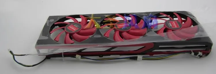 

Бесплатная доставка, оригинальный ATI HD7990 для AMD Sapphire FirePros 1000, вентилятор радиатора видеокарты FD7010H12S