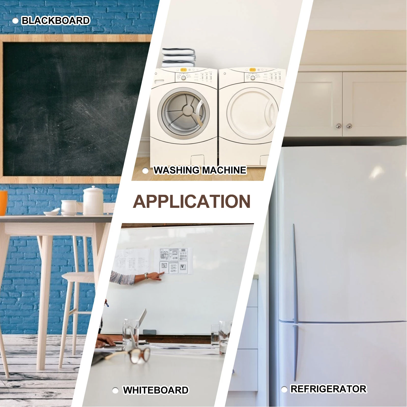 

Magnetic Whiteboard Dry Erase Note taking Planner Fridge Reminder Kitchen Writing Board Schedule List Memo Dietary Plan Display