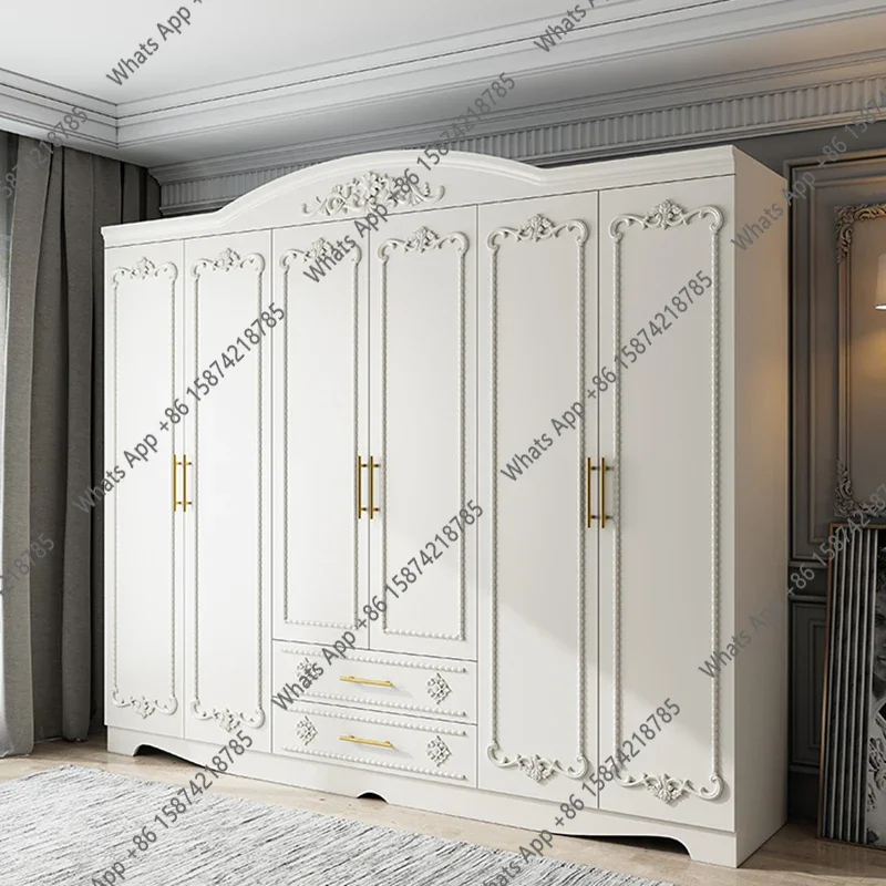 68A Salon Modern Nordic Wardrobe Doorable Armoire Loft Girl Closet Wardrobes Clothes Bedroom Princess Guarda Roupa Trendy Furnit