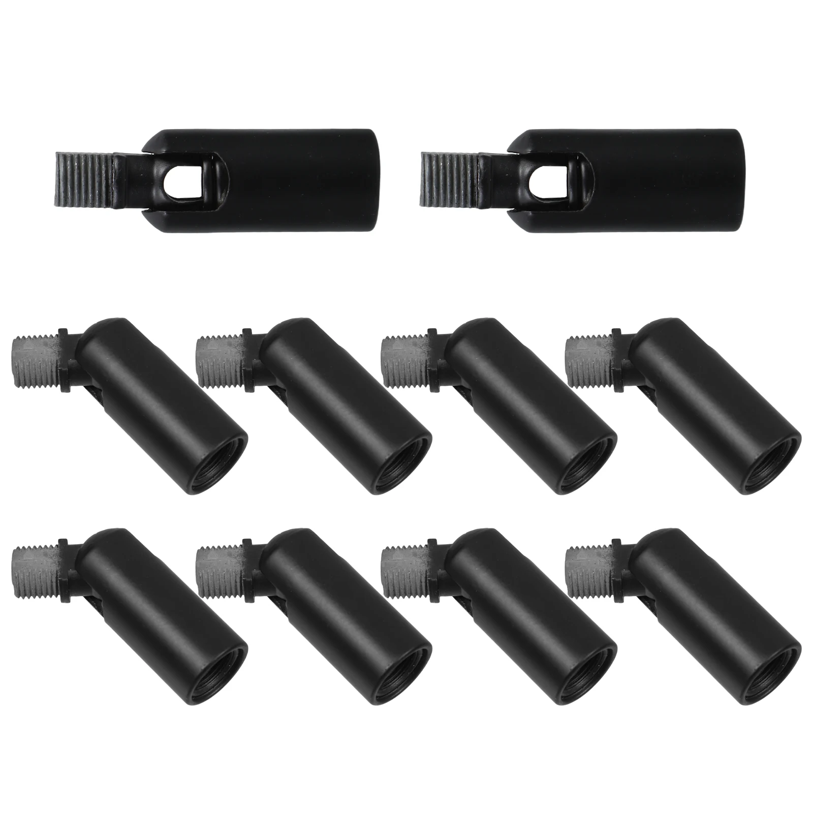 

10PCS Universal Lamp Head Joint Socket Adapter for Ceiling Lights Swivel Connector Spotlight Rocker MechanicalHead