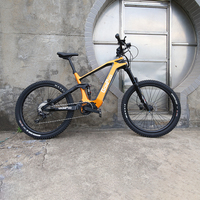 OEM electric mountain bike bafang m510 m600 m620 motor mid drive ebike emtb full suspension carbon frame