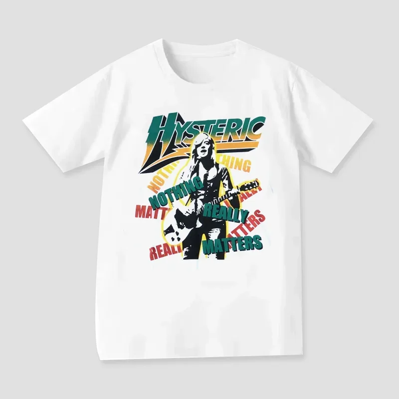 Vintage Hysterical Glamour Bedrucktes T-Shirt für Männer und Frauen Baumwoll-T-Shirt Herren-T-Shirts 2026 Sommer Herrenkleidung Neues T-Shirt Streetwear – Detail 14