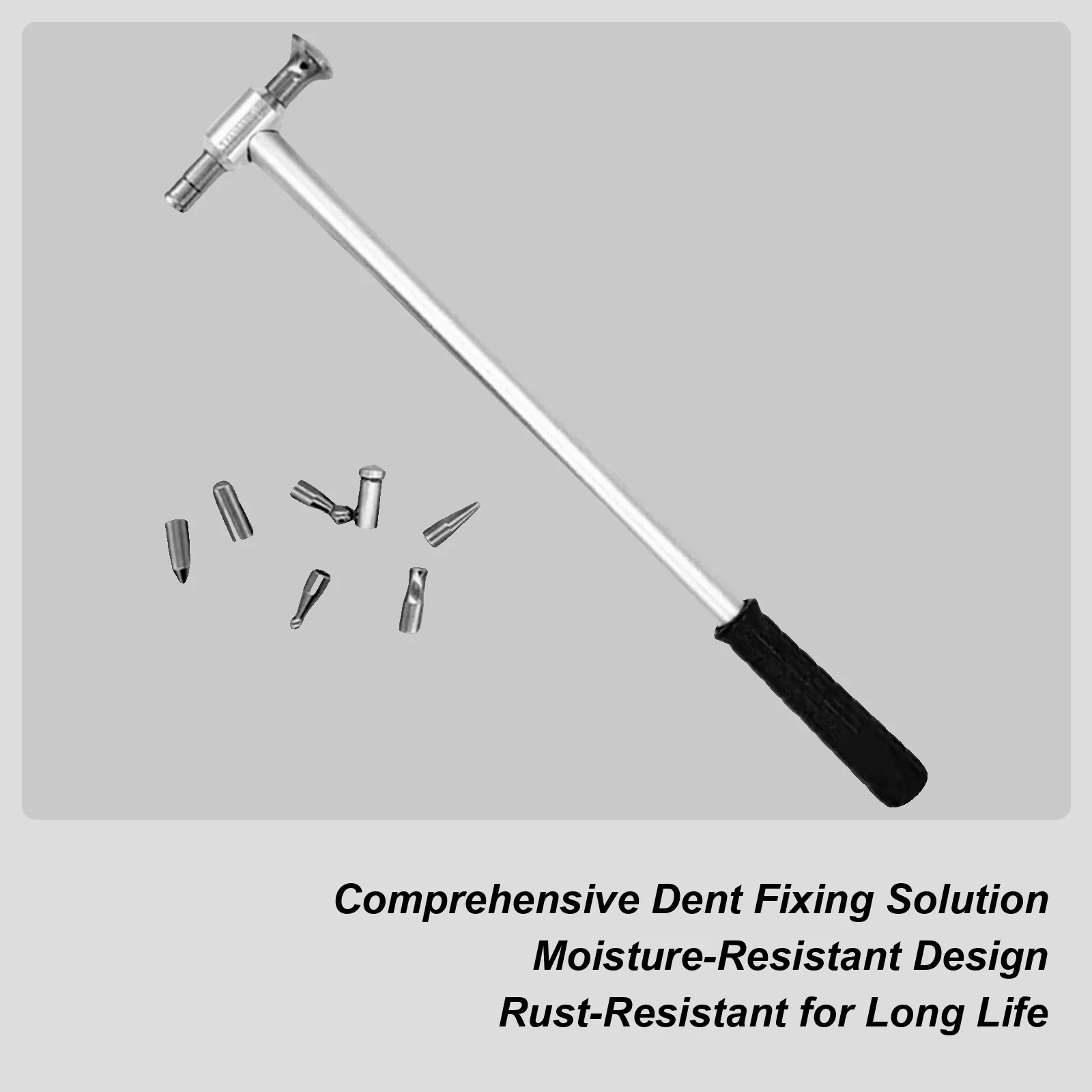 

Body Repair Dent Removal Tools Non-Slip Hammer With Knock Down Head Dent Repair Hammer For Vehicles For Trailer RV Truck