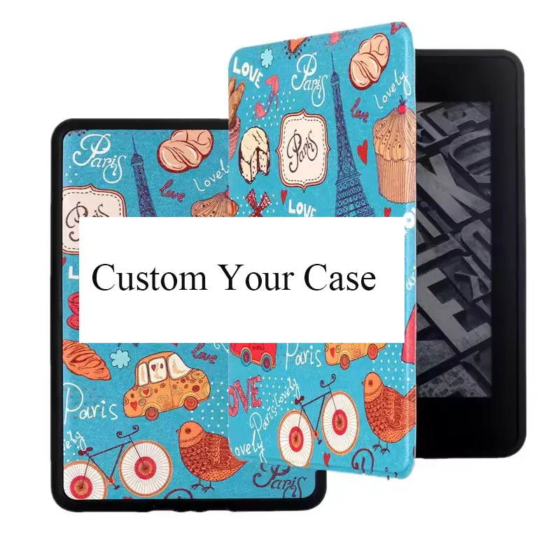 Custom Personlized Case for Kindle 11th Gen 2022 Kindle C2V2L3 6 Inch Ebook Cover Funda Protective Shell with Hand Strap