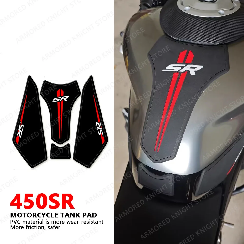 Voor Cfmoto 450 Sr 450sr 450sr 450 Sr 2022 2023 Motorfiets Brandstoftank Pads Knie Grepen Anti-Slip Sticker Rubber Bescherming Sticker