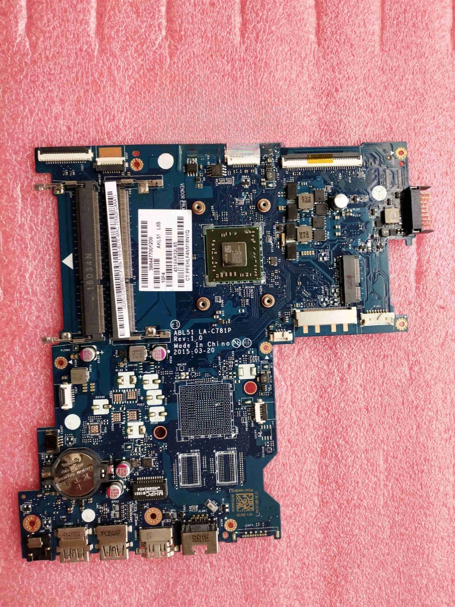 

For HP 15-AF Main Board 813967-601 818060-601 Version Number: LA-C781P A6-6310