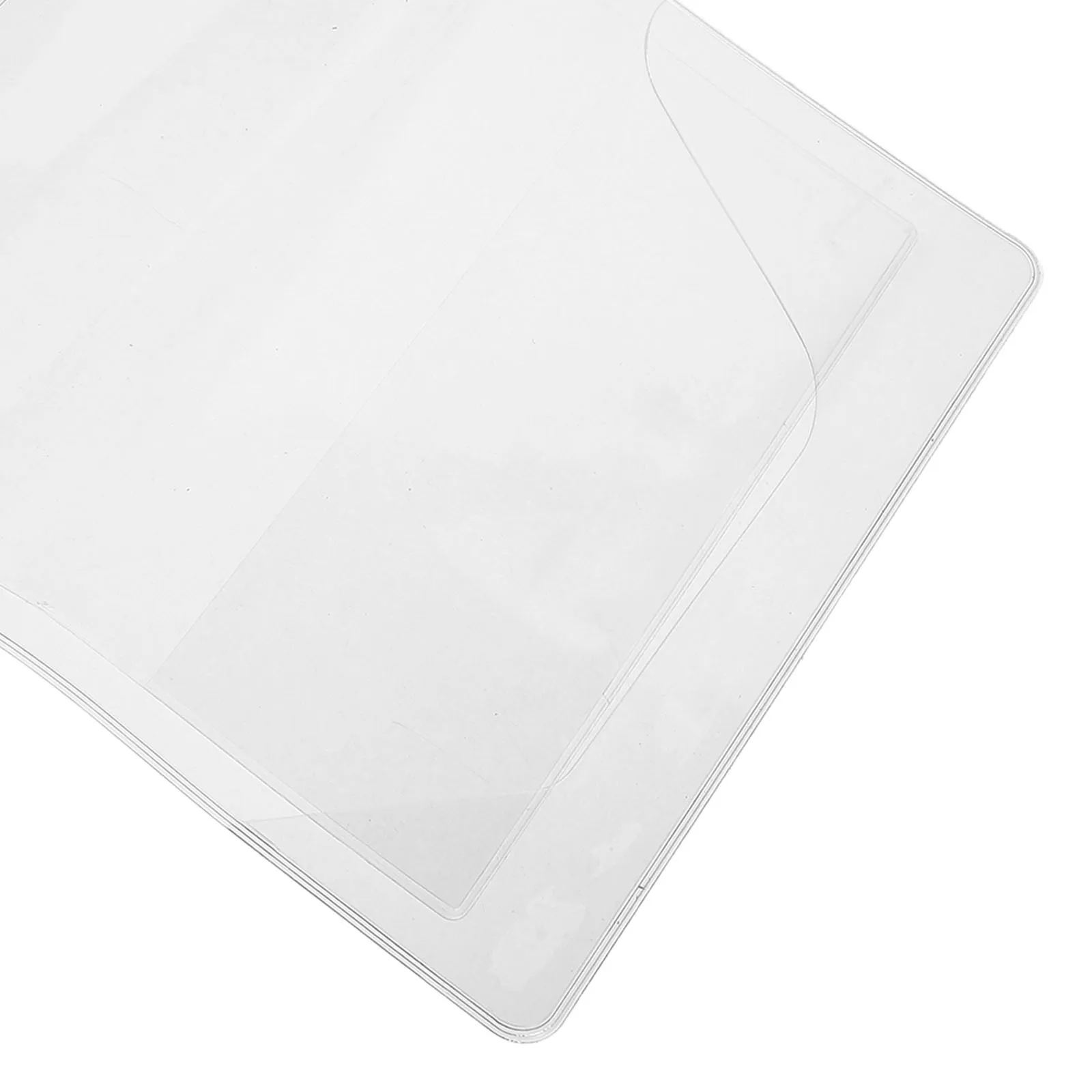مجموعة واحدة من غطاء دفتر الملاحظات الشفاف مقاس A5 مقاوم للماء للاستخدام المكتبي للطلاب واقي الكتاب الشفاف للمجلات