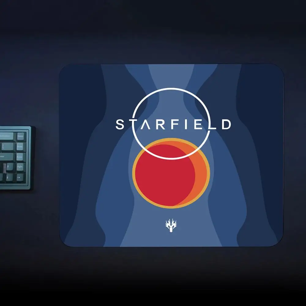 Starfields Mouse Pad Gaming Laptops Mousepad Gamer Carpet Keyboard Mat Desk Protector Anime Cartoon Mouse Pads