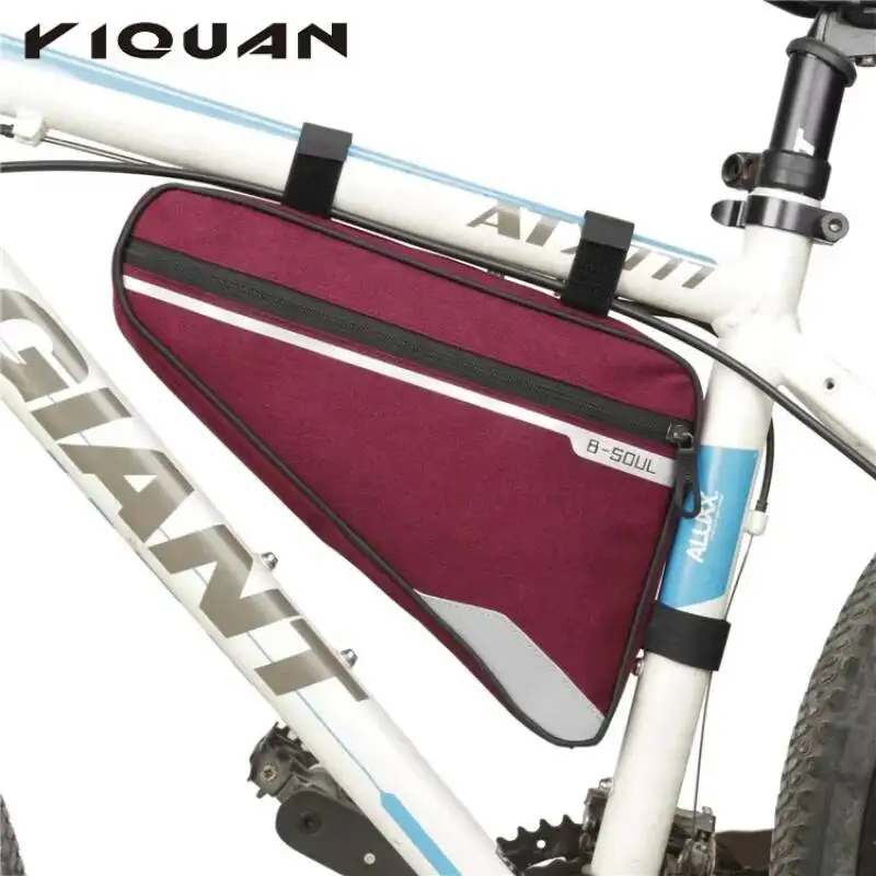 

ESLNF Large Capacity Mountain Road Bike Riding Waterproof Top Tube Triangle Bicycle Bag