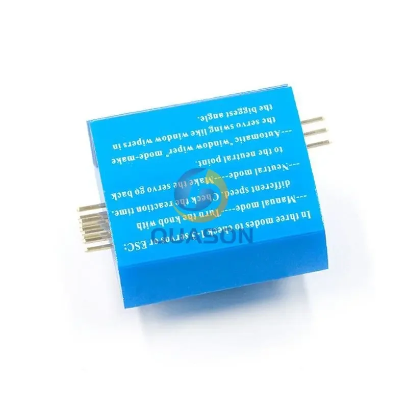 جهاز اختبار التروس المؤازر CCPM مدقق رئيسي للتناسق 3CH 4.8-6V مع ضوء المؤشر