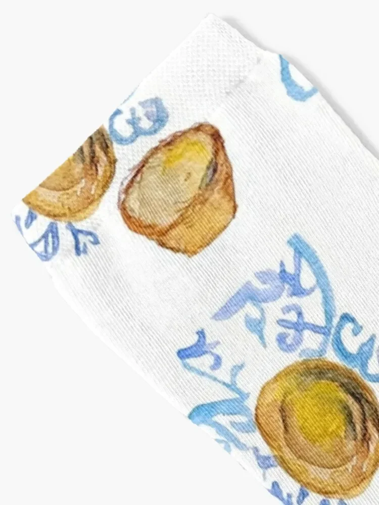 Portuguese Pastel De Nata Socks funny gifts sheer Socks Man Women's