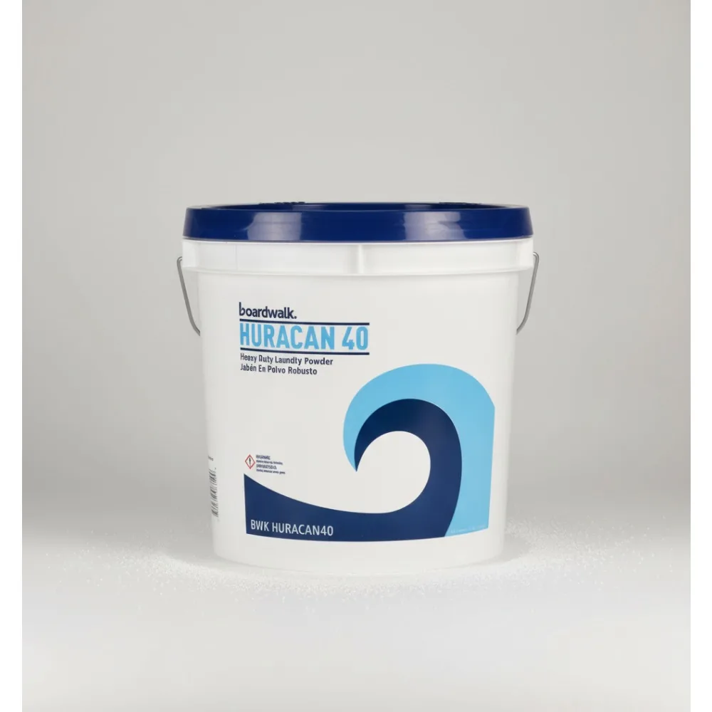 

Fresh Lemon Scent Low Suds Powder Laundry Detergent 40lb Pail - Industrial Strength for Clothing