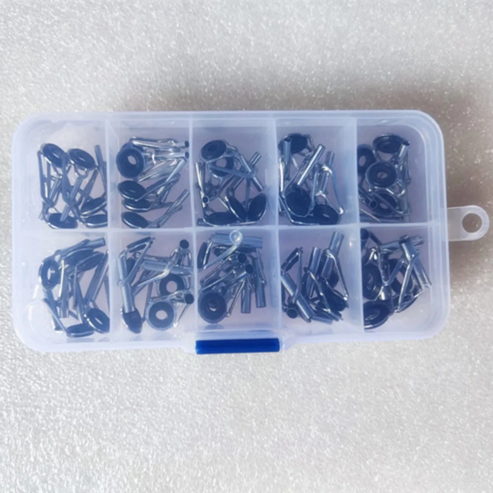 Simplified Repairs Essential Pack of 50 pcs of Reliable Ceramic Eye Rings Suitable for Diverse Inner Diameters