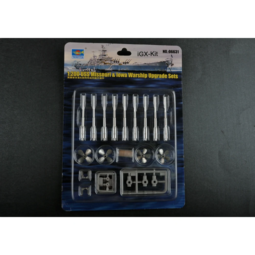 Trumpeter 06631 1:200 Scale US Navy Battleship BB-63 Missouri  Parts Up Grade Conversion Set Plastic Building Assembly Model Kit