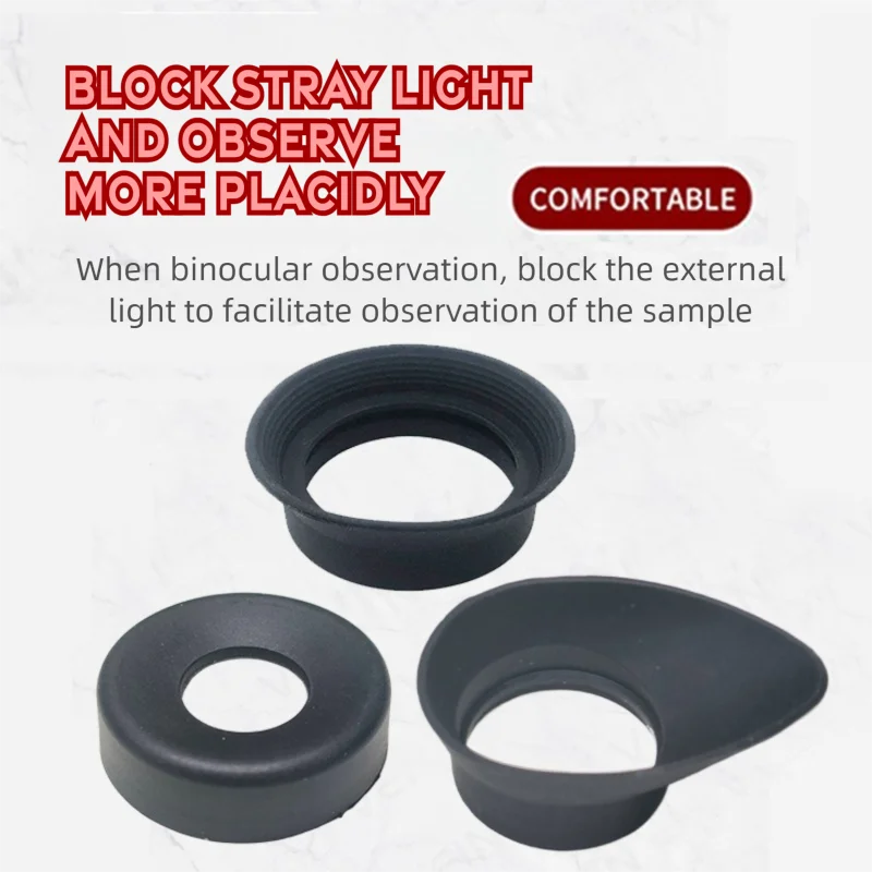 

1PCS Universal Eyepiece Cover Rubber Eyecup for Telescope, Microscope, Binoculars, Spotting Scope, Monocular, Rifle Scope