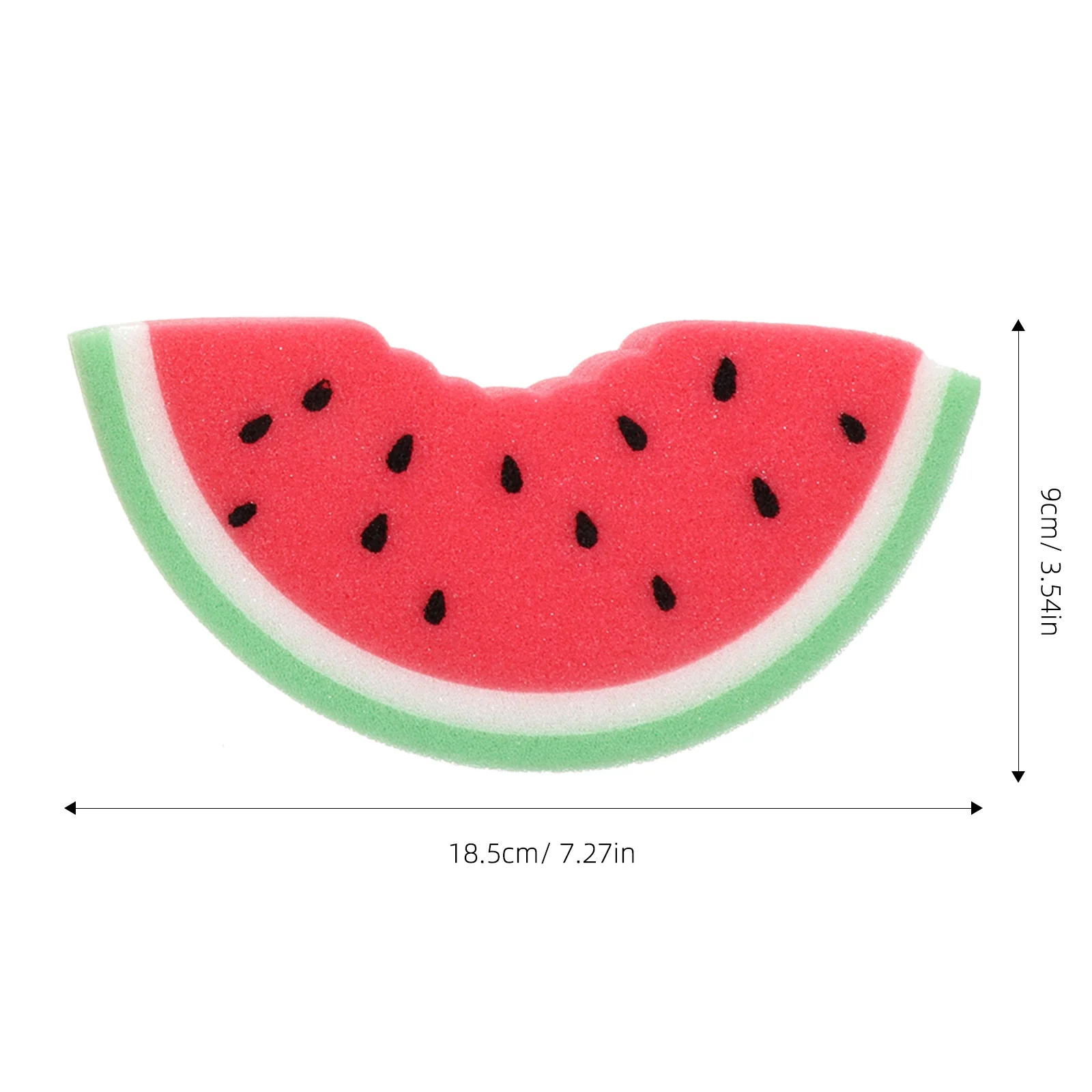 

4Pcs Bath Sponge Fruit Shaped Bathing Tool Gentle Exfoliating Sponge for Shower Soft Body Scrubber for Cleansing