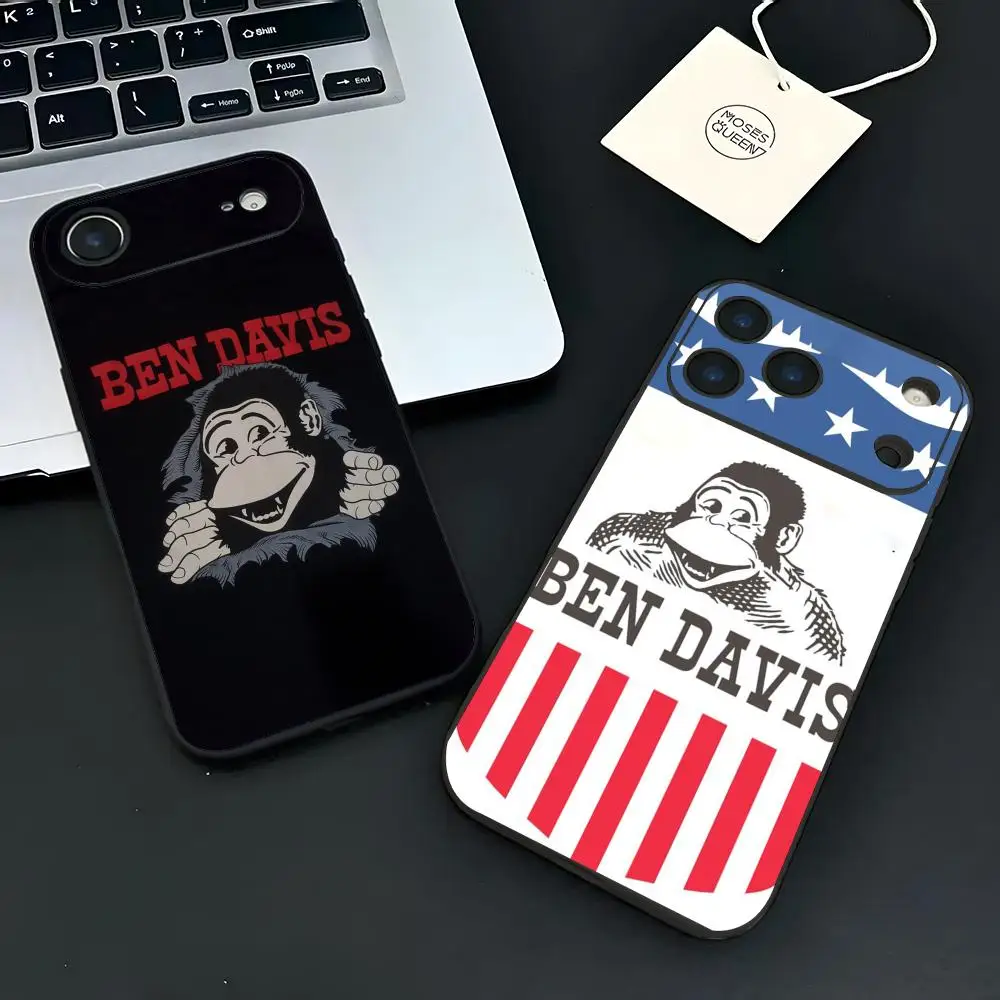 Capa de Celular B-Ben Davis Jeans Brand LOOG para iPhone 12-17 Air Plus Pro Max Acetinada Brilhante Colorida Ótima Opção de Presente